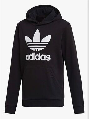 NWT adidas Black Hoodie 
Kid’s Medium